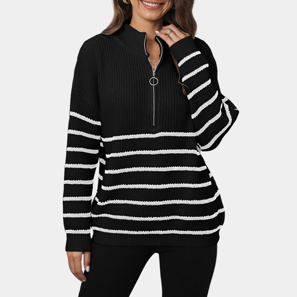 NYDIA - Pull Tricoté pour Femme