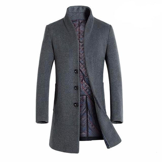 Veste Longue D’Hiver Pour Homme | Manches Longues