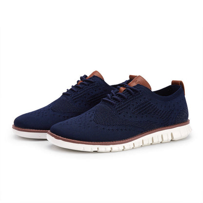 Baskets Ville Respirantes Bleu Foncé Homme