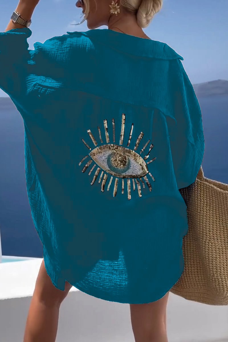 Chemise Femme Décontractée Manches Longues