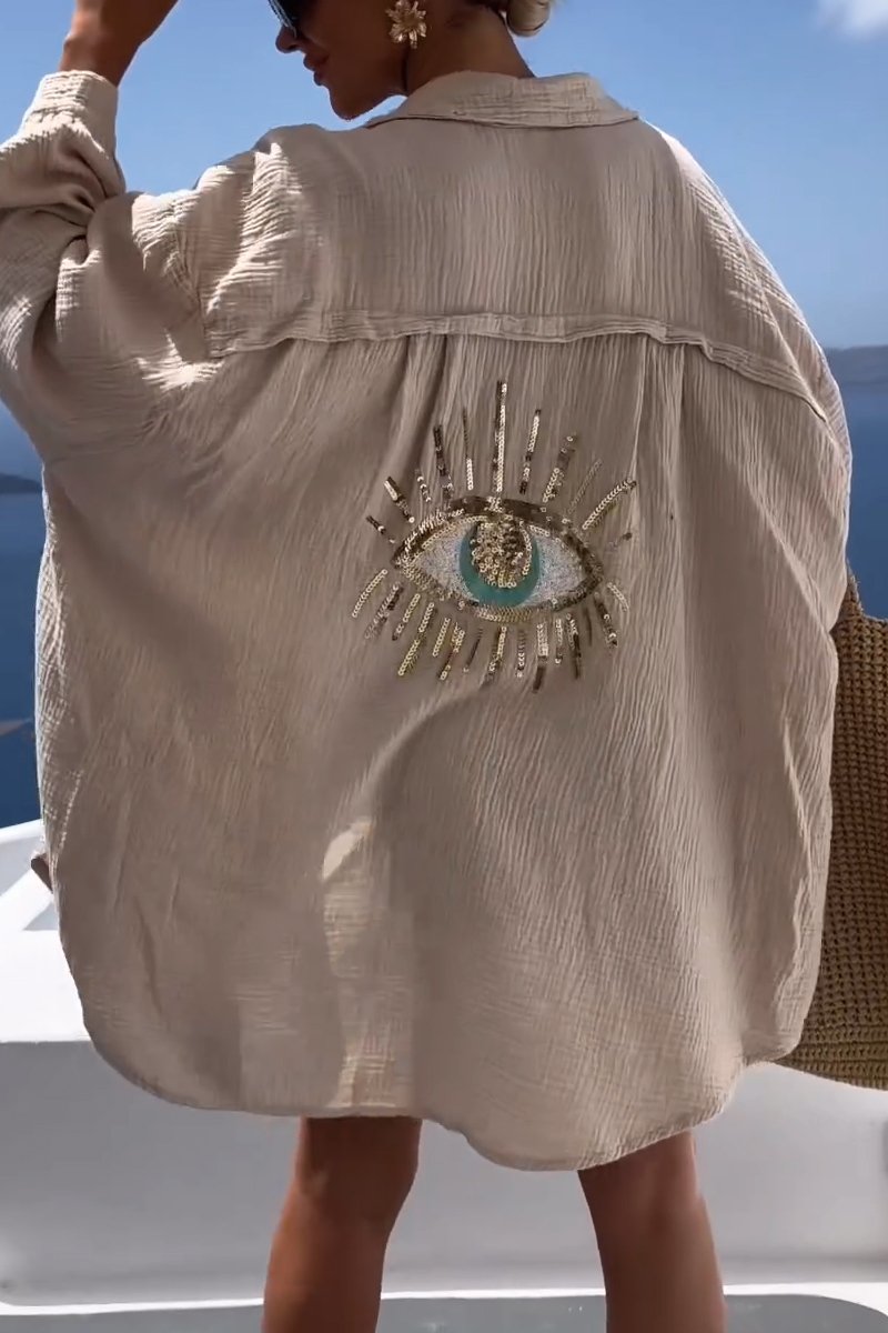 Chemise Femme Décontractée Manches Longues