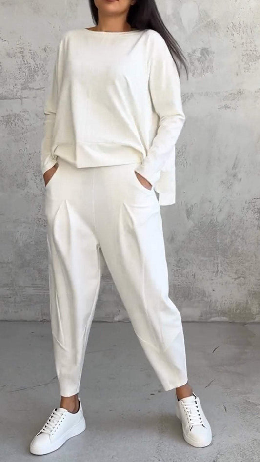 Robe Femme Élégante Col Rond en Élasthanne Douce et Chic - LuxeStyle