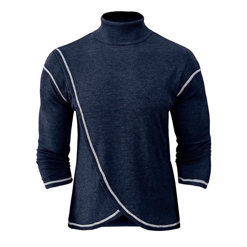 Pull Élégant Col Montant Pour Homme | Parfait Pour Le Printemps