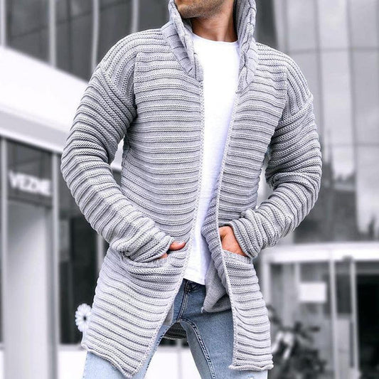 Manteau Homme Mi-long Élégant pour Hiver - LuxeStyle