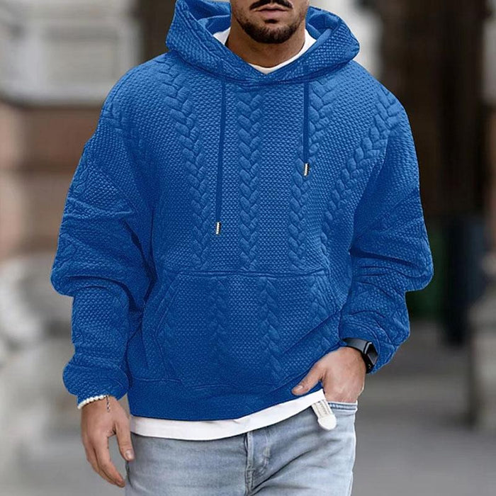 Blouson à capuche polaire avec poches zippées