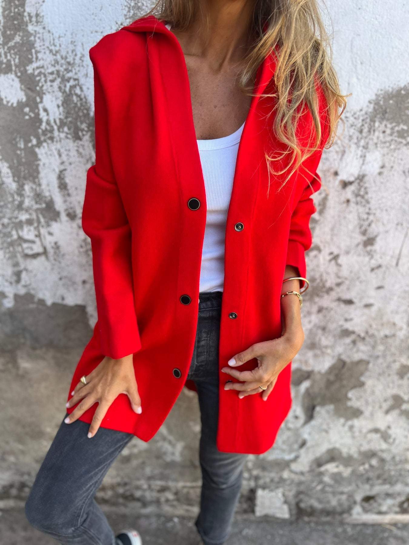 Veste Longue Capuche Femme - Légère et Élégante pour Automne