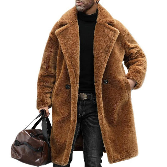 Manteau Hiver Homme Élégant avec Capuche et Coupe Slim - LuxeStyle