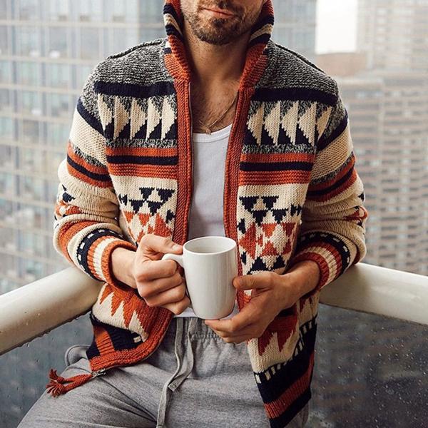 Cardigan Homme Douillet et Chaud
