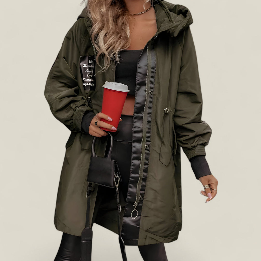 Veste à capuche décontractée et tendance
