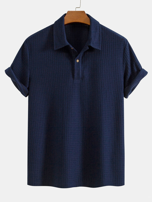 Polo Homme Classe Manches Courtes Été - LuxeStyle