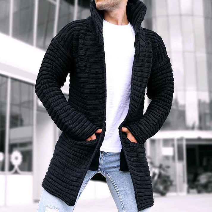 Manteau Homme Mi-long Élégant pour Hiver