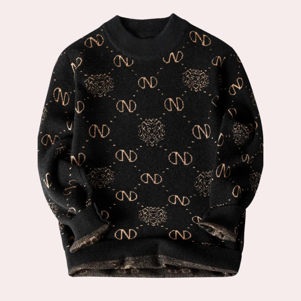 WILLIE - Pull Tricoté de Luxe pour Hommes