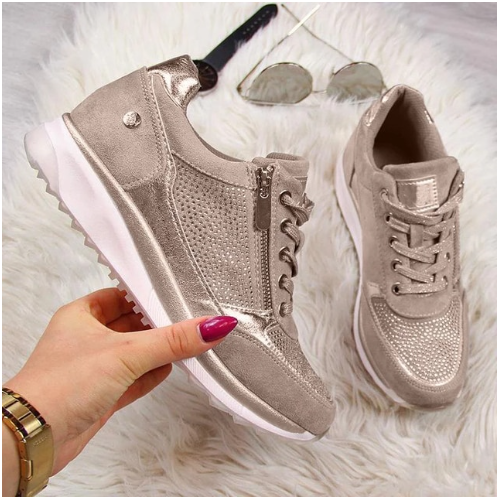 Baskets Confortables Femme Chic
