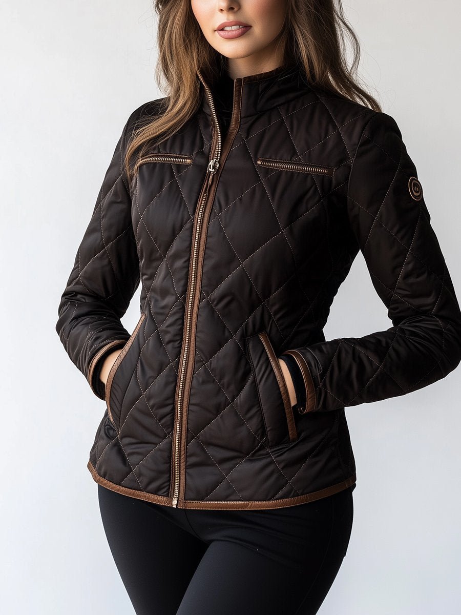 Veste Femme Élégante Noire pour Tous les Jours - LuxeStyle