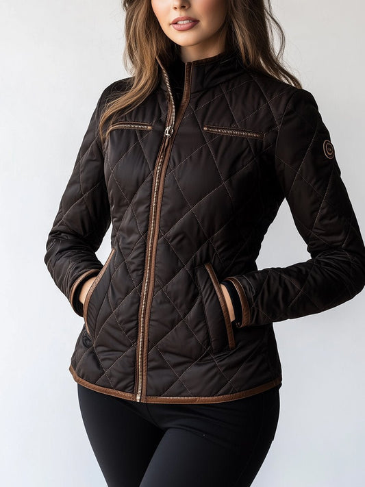 Veste Femme Élégante Noire pour Tous les Jours - LuxeStyle