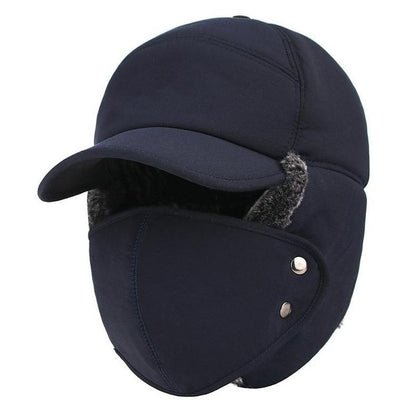 Chapeau Hiver Douillet pour Adulte avec Cache-Oreilles