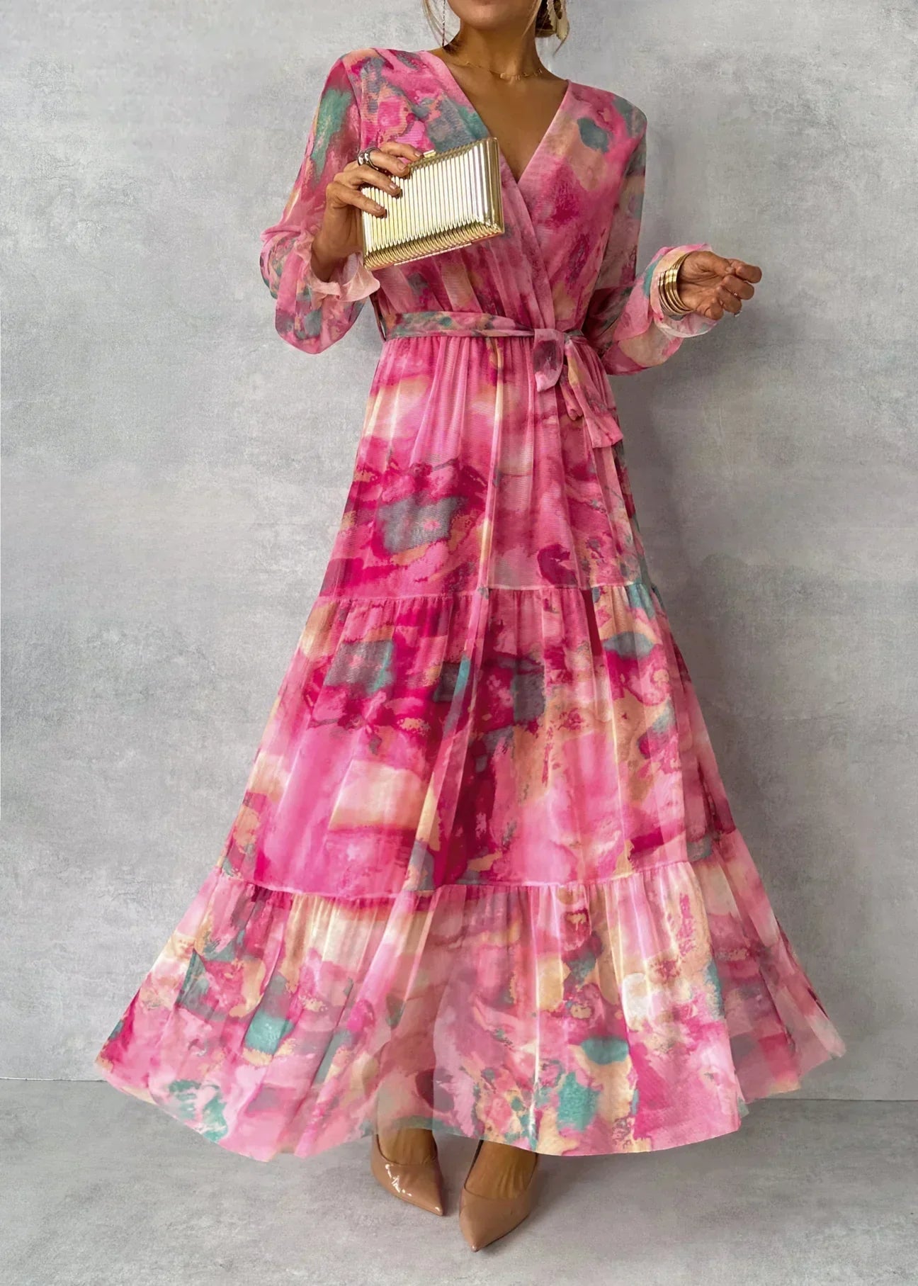 Robe Longue Féminine et Chic pour Femmes - LuxeStyle