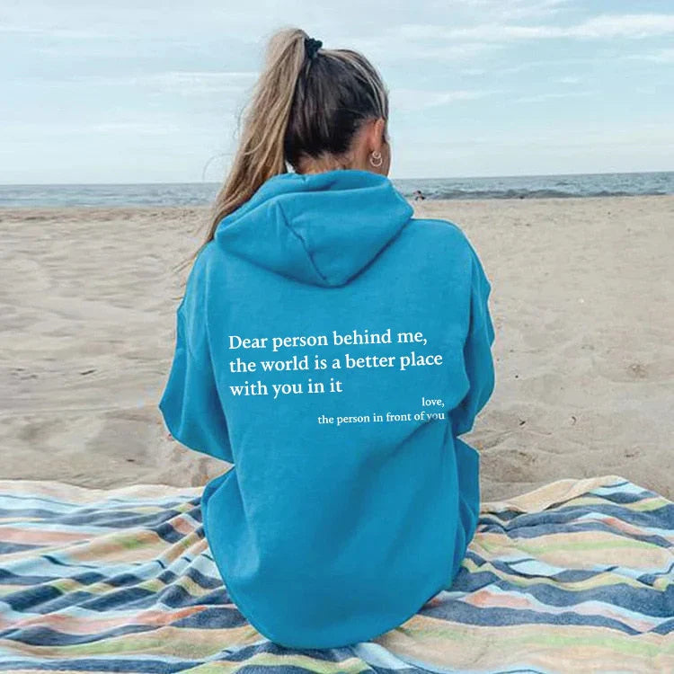 Sweat à Capuche Féminin Détendu