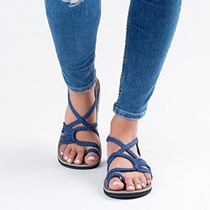 Sandales Confortables Plates pour Femme