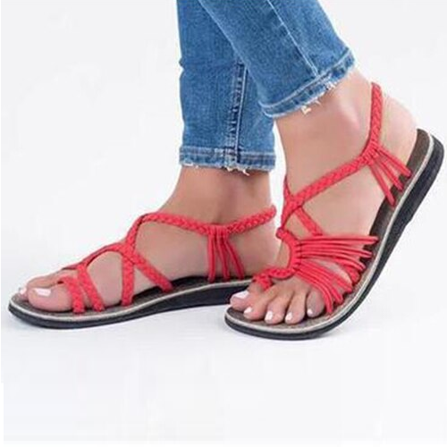 Sandales Confortables Plates pour Femme