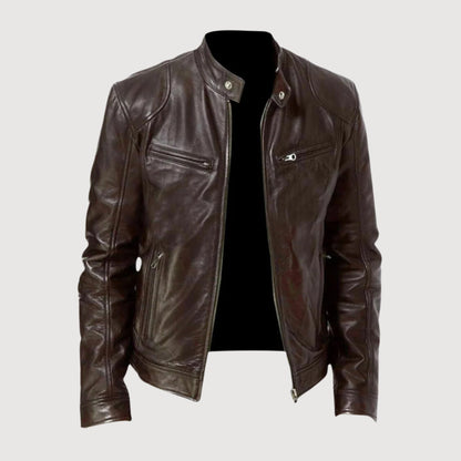 Blouson de moto homme élégant