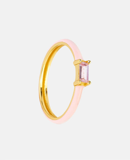 Bague Élégante aux Détails Vibrants pour Femme