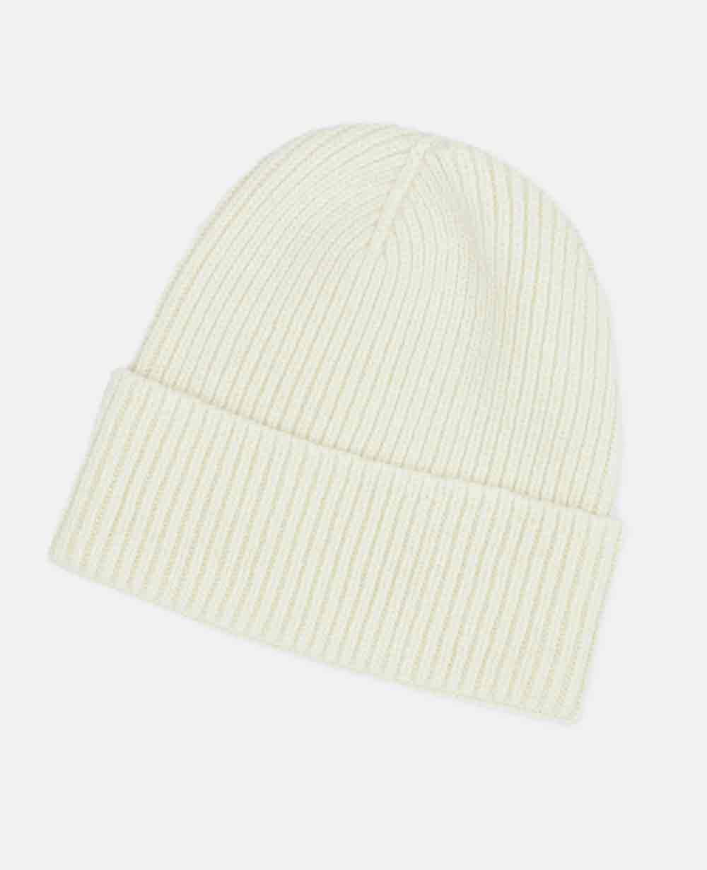 Bonnet en laine blanc beige unisexe - LuxeStyle