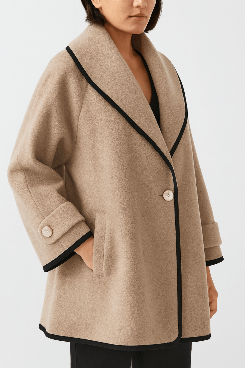 Manteau Femme Grande Taille - Manteau Long Douillet pour Femme - LuxeStyle