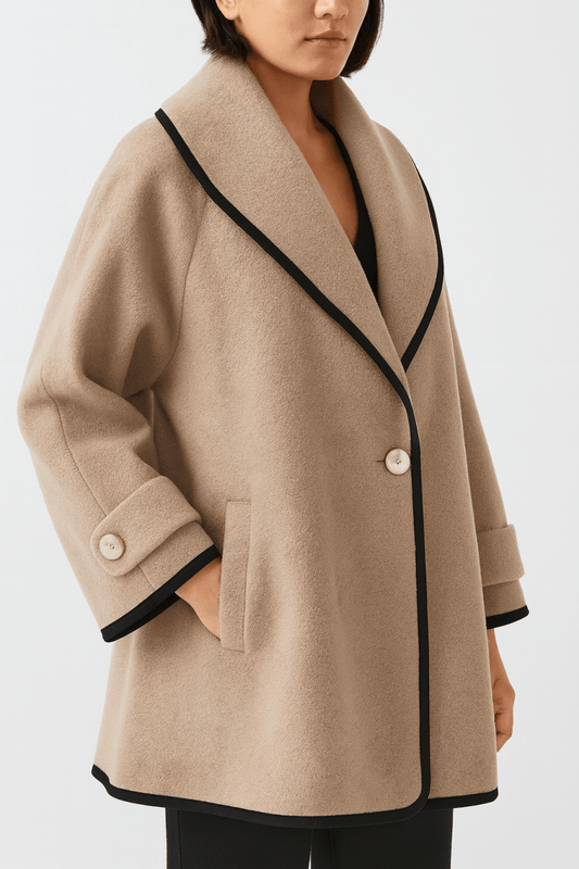 Manteau Femme Grande Taille - Manteau Long Douillet pour Femme - LuxeStyle