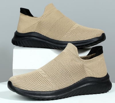 Baskets Homme Noir Respirant Sport