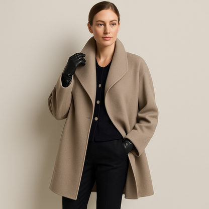 Manteau Femme Long Élégant – Paletot Chaud et Chic pour Femme