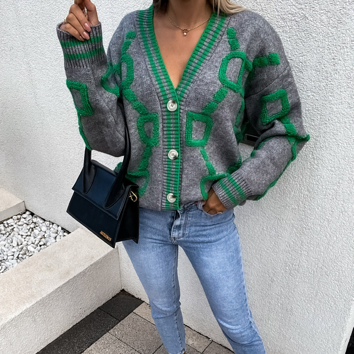 Cardigan Femme Très Chaude Oversize