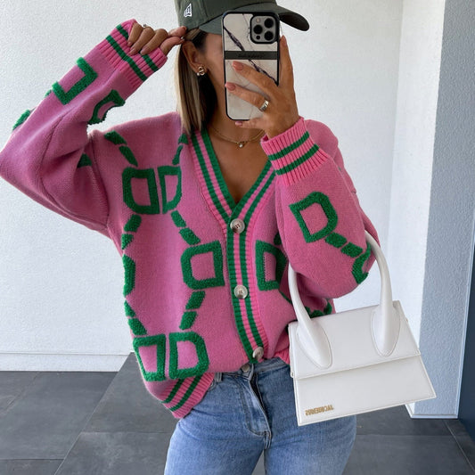 Cardigan Femme Très Chaude Oversize - LuxeStyle