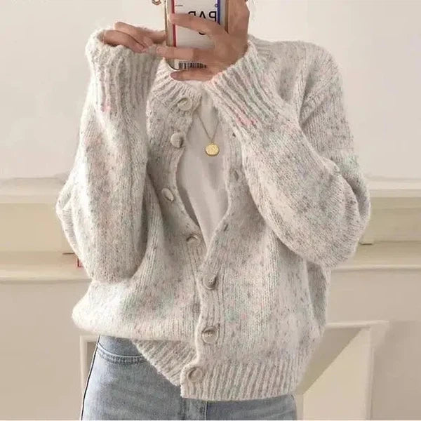 Cardigan Douillet en Laine pour Femme Hiver
