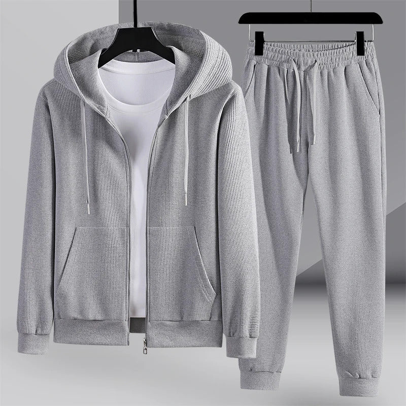 Survêtement sportif gris homme complet - LuxeStyle