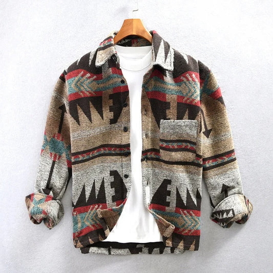 Chemise Flanelle Chic Hiver Rétro - LuxeStyle