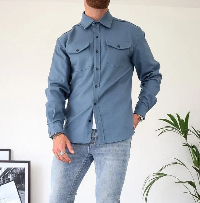 Veste Cuir Homme Classique & Robuste