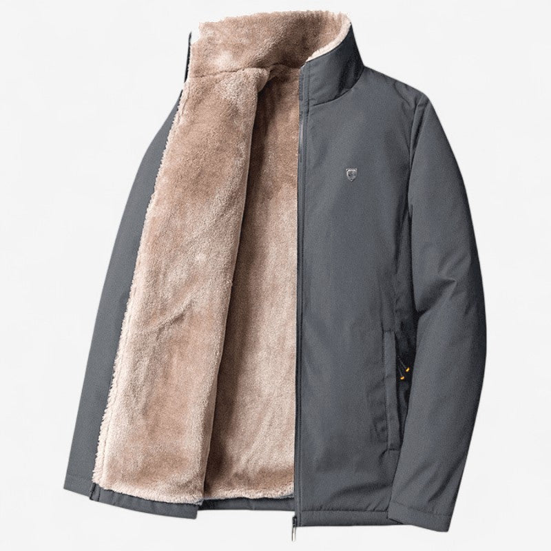 Veste Hivernale Élégante à Manches Longues