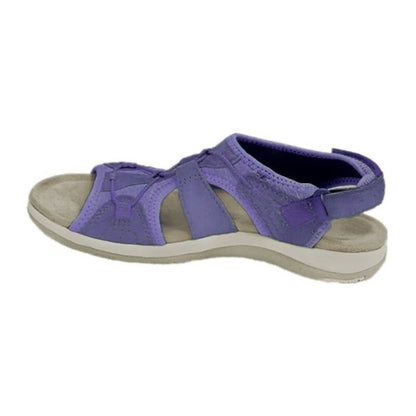Sandales de marche femme légères bleu marine