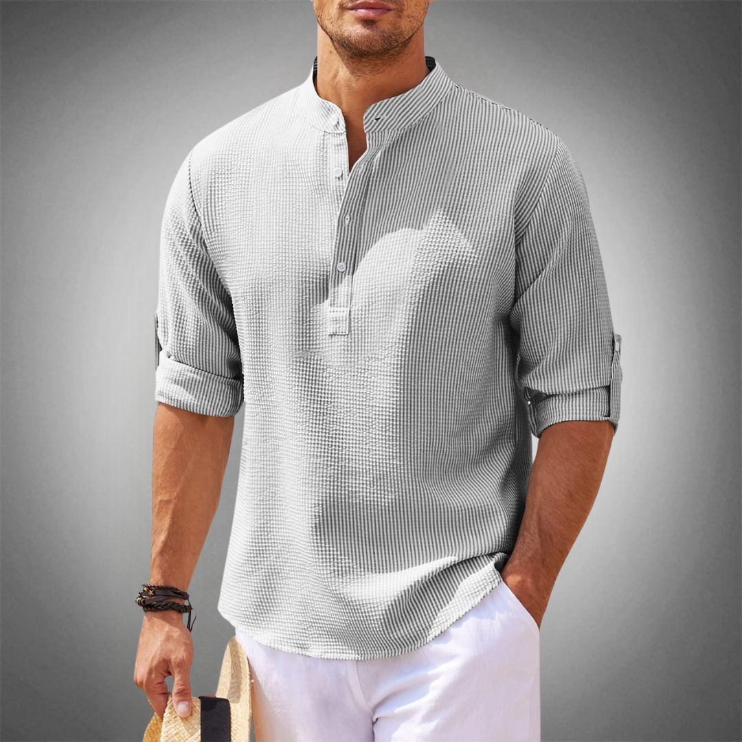 Chemise Homme Classe Stylo Rétro