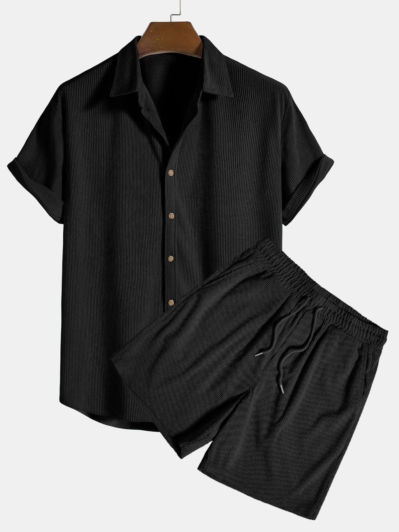 Ensemble Polo et Short Homme Élégant - Tissu Léger, Coupe Slim & Confort Été