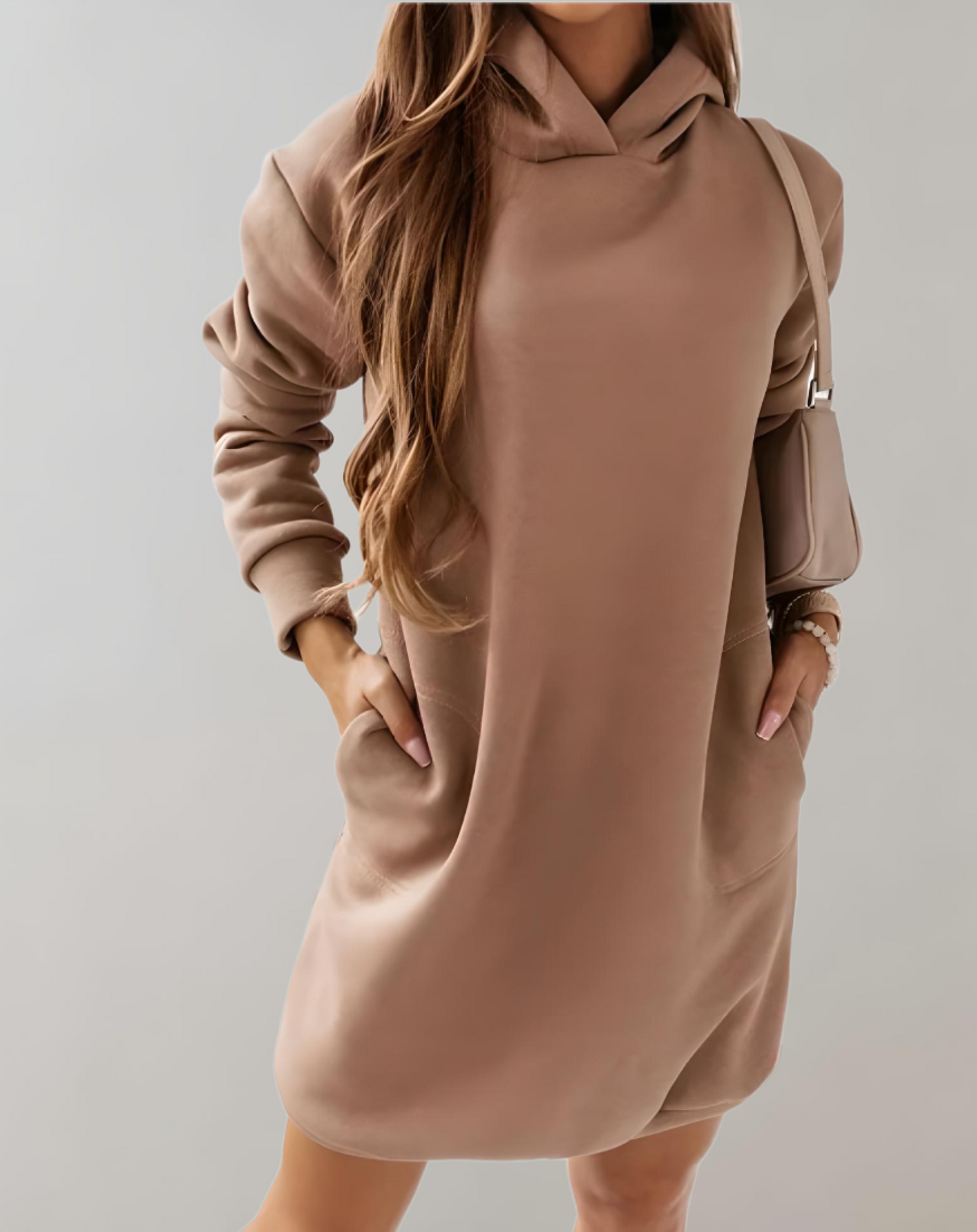 Sweat Femme Confortable à Poches pour Printemps - LuxeStyle