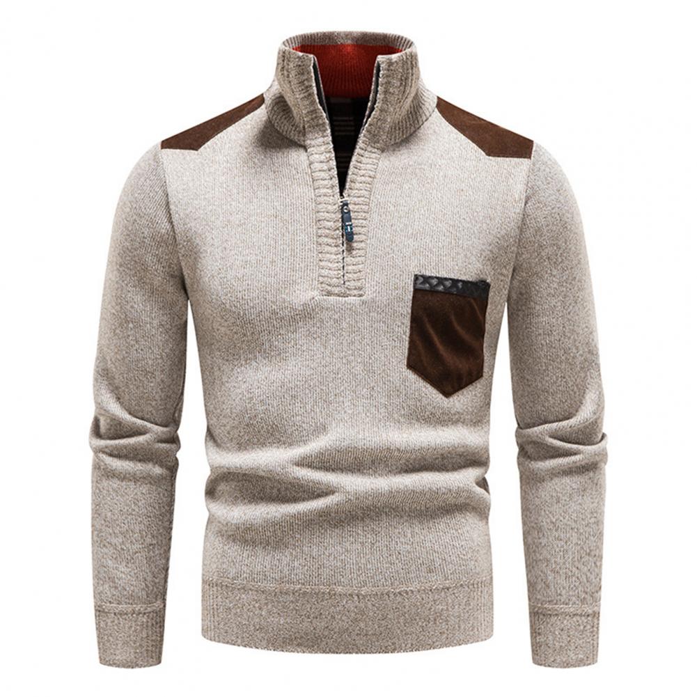 Pull Homme en Maille Douce & Chaude Confortable