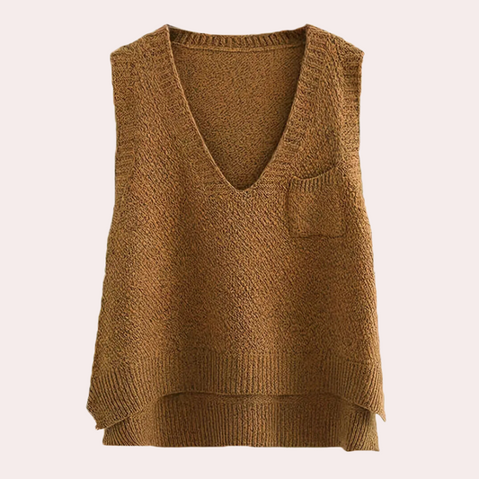 ALANNAH - Gilet Tricoté pour Femmes