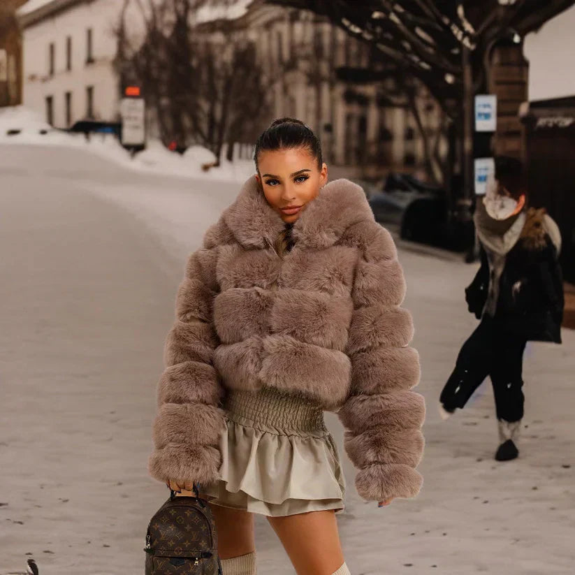 Manteau Élégant Mi-Long pour Femme Hiver
