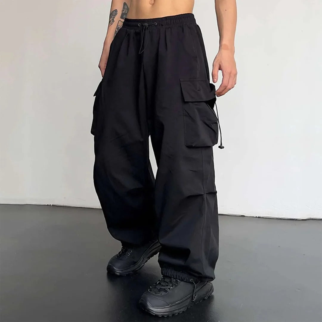 Pantalon Homme Durable - Pantalon Cargo Stylish avec Poches Utiles & Confortable - LuxeStyle