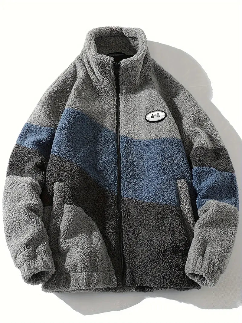 Veste Homme Hiver Colorée Isolée
