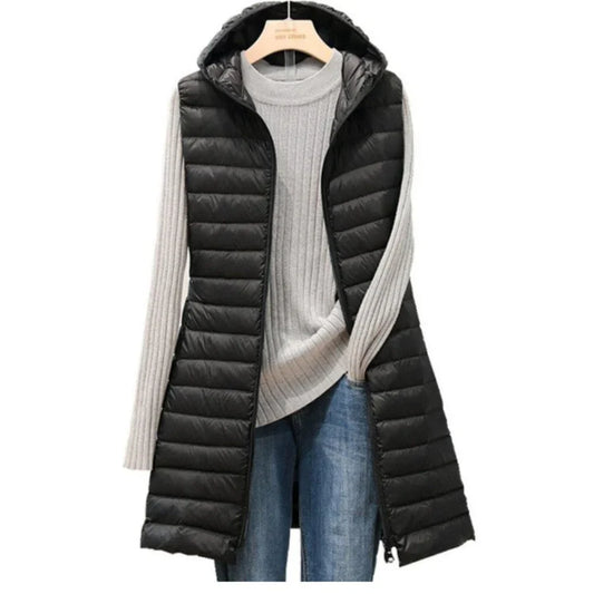 Gilet Élégant Zippé Femme - luxestyle