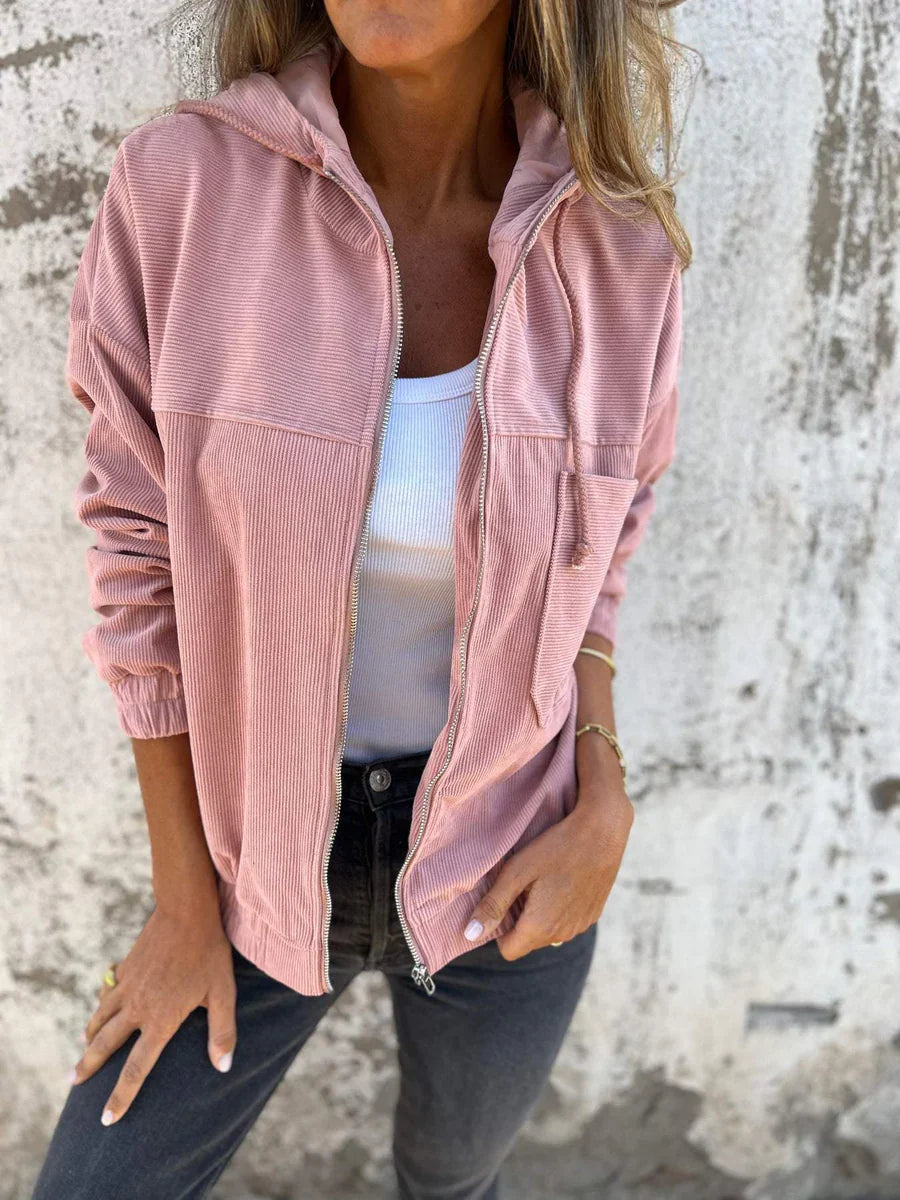 Veste Zippée Féminine Manches Longues
