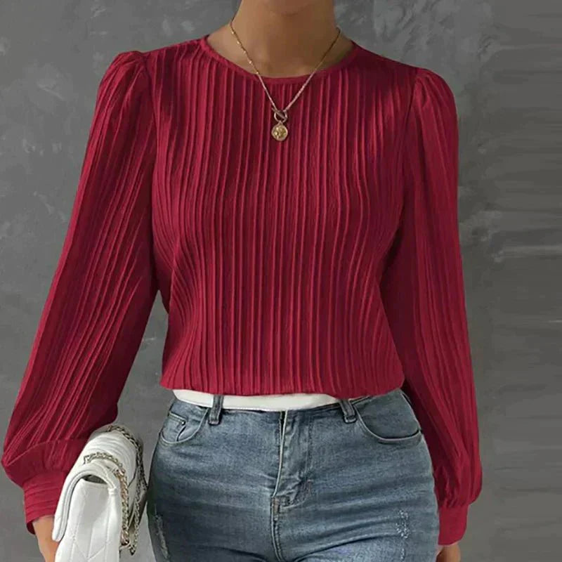Chemisier Femme Chic Longues Manches